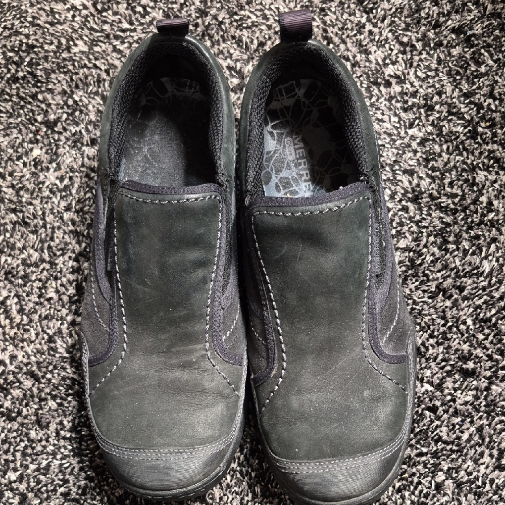 Merrell Men's Dark Gray Slip-On Loafers